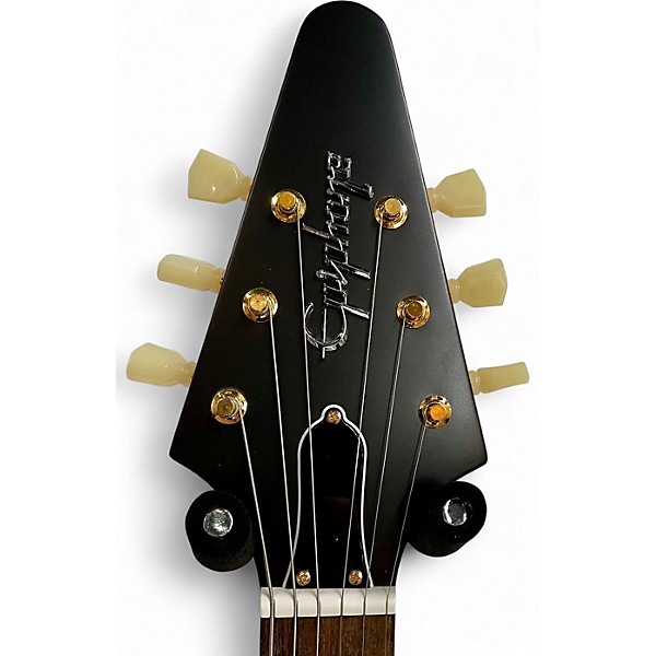 Used Epiphone '58 V INSPIRED BY KORINA AGED KORINA Solid Body Electric Guitar