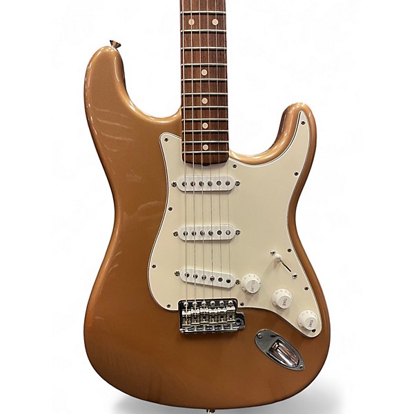 Used 2012 Fender 1960 Relic Stratocaster CUSTOM SHOP Antique Gold Solid Body Electric Guitar