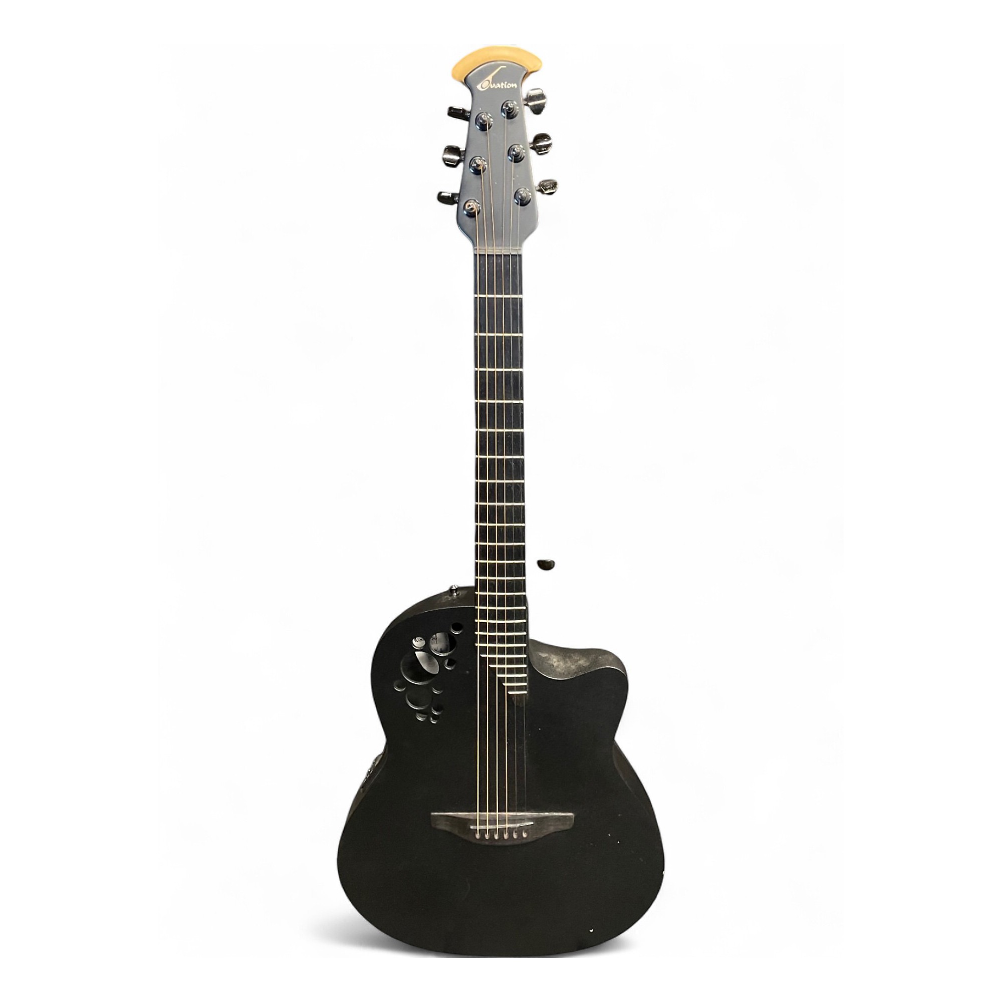 【USA製】ovation 1868T ELITE Used Ovation 1868T ELITE BLACK Acoustic Electric Guitar BLACK