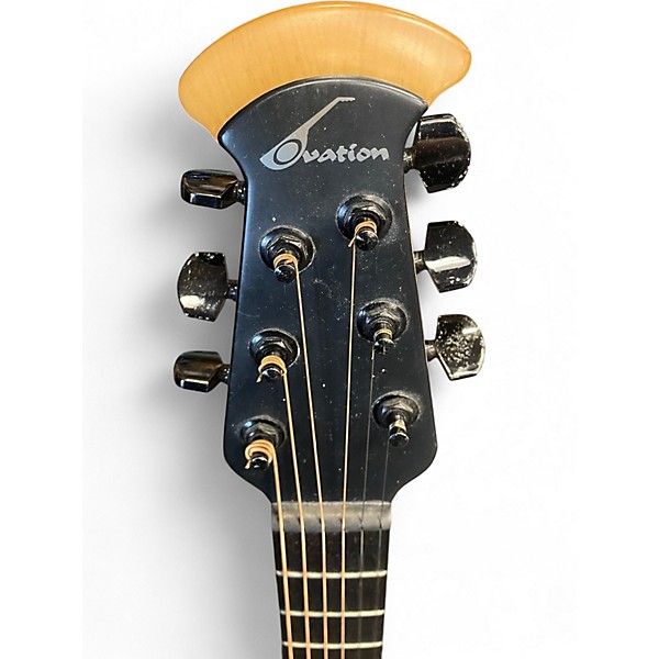 Used Ovation 1868T ELITE BLACK Acoustic Electric Guitar