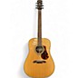 Used Alvarez md610e Natural Acoustic Guitar