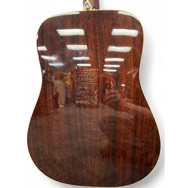 Used Alvarez md610e Natural Acoustic Guitar