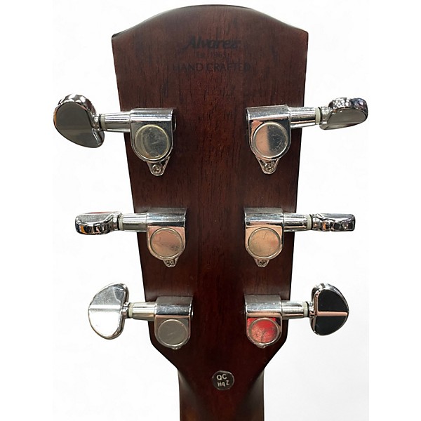 Used Alvarez md610e Natural Acoustic Guitar