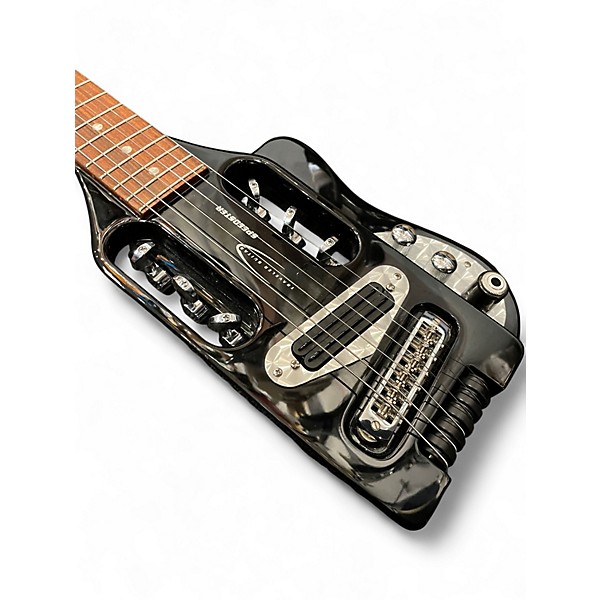 Used Speedster TRAVEL GUITAR Black Electric Guitar