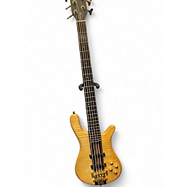 Used 2013 Warwick custom shop Natural Electric Bass Guitar