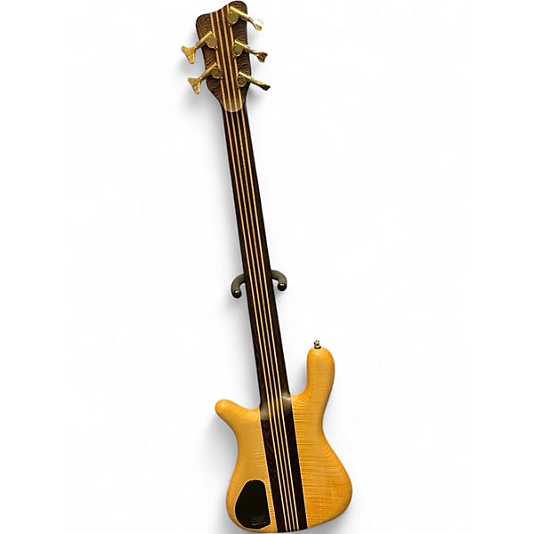 Used 2013 Warwick custom shop Natural Electric Bass Guitar