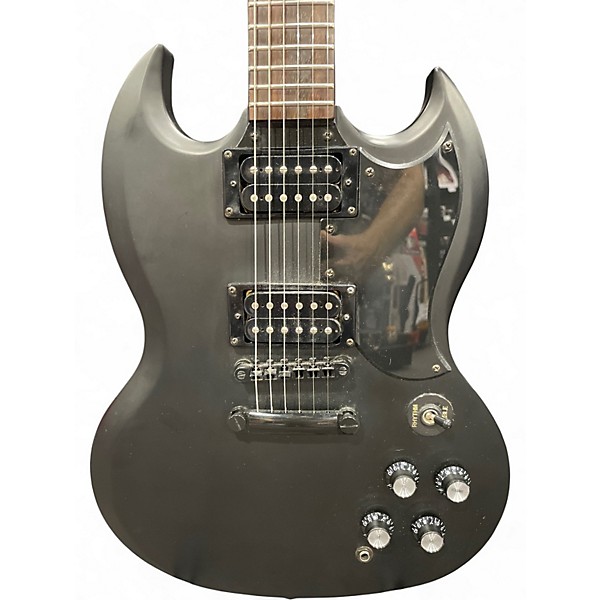 Used Epiphone Goth SG Black Solid Body Electric Guitar