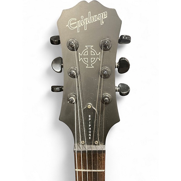 Used Epiphone Goth SG Black Solid Body Electric Guitar