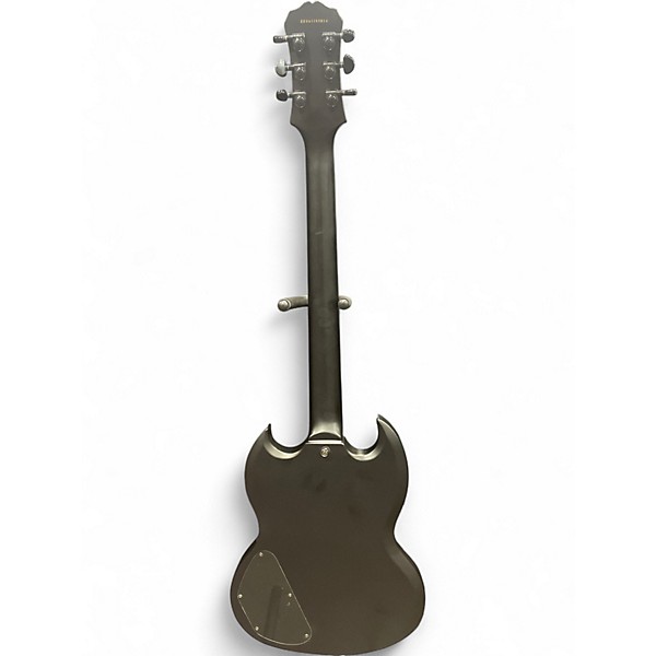 Used Epiphone Goth SG Black Solid Body Electric Guitar