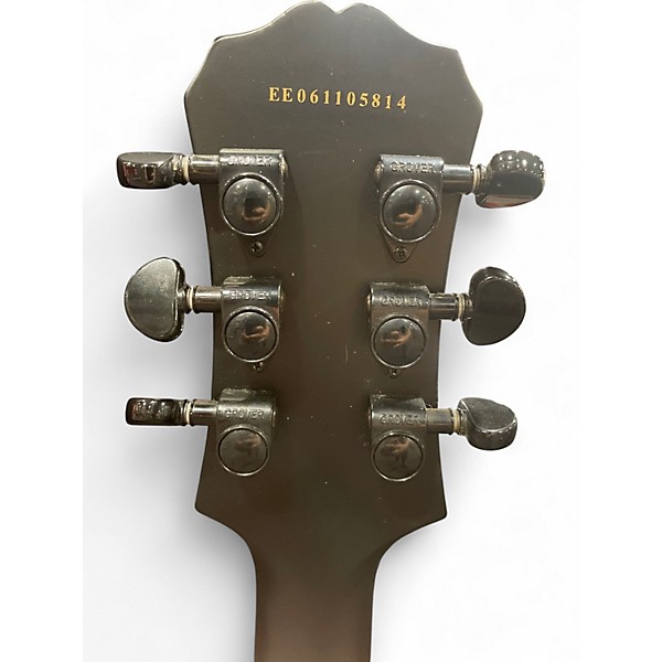 Used Epiphone Goth SG Black Solid Body Electric Guitar