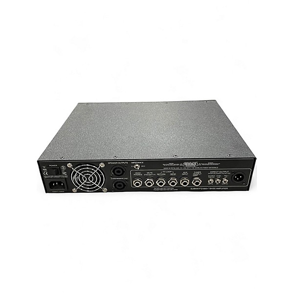 Used MESA/Boogie Subway D-800+ Bass Amp Head