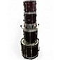 Used Pearl 5 Piece EXPORT SERIES DEEP RED Drum Kit thumbnail