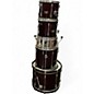 Used Pearl 5 Piece EXPORT SERIES DEEP RED Drum Kit