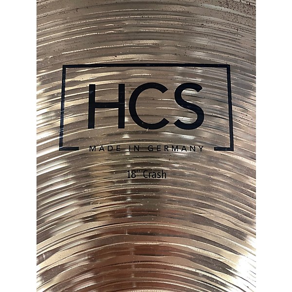 Used MEINL 18in HCS Crash Cymbal