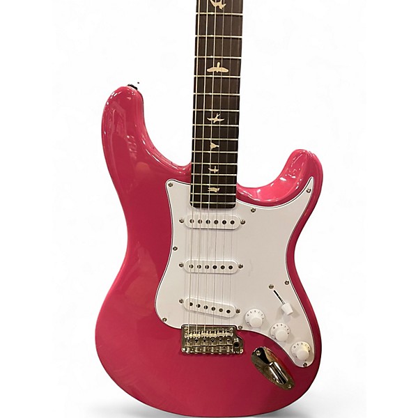 Used PRS SE Silver Sky DERBY RED Solid Body Electric Guitar