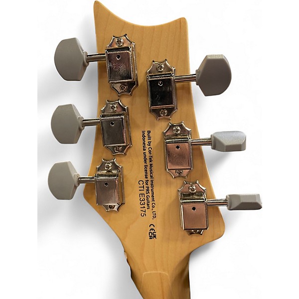 Used PRS SE Silver Sky DERBY RED Solid Body Electric Guitar