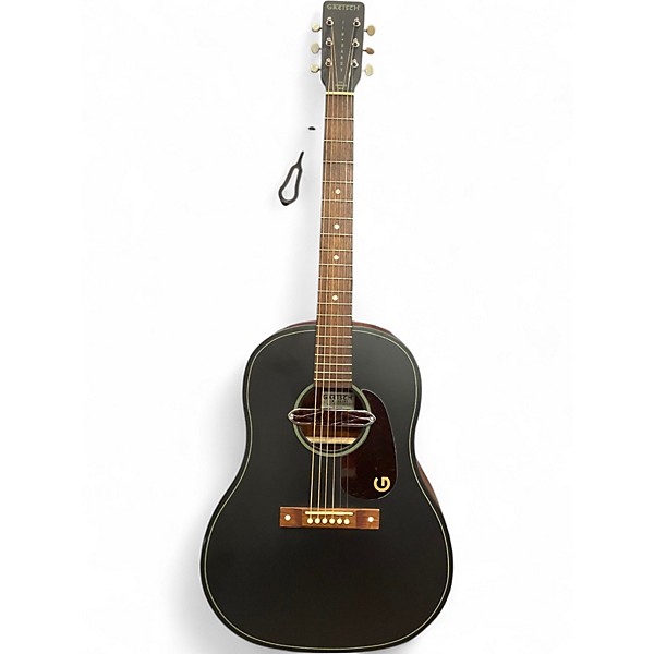 Used Gretsch Guitars DELTOUXE DREADNAUGHT BLACK Acoustic Guitar