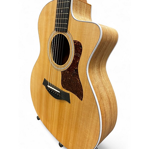 Used Taylor 214CE Koa Natural Acoustic Electric Guitar