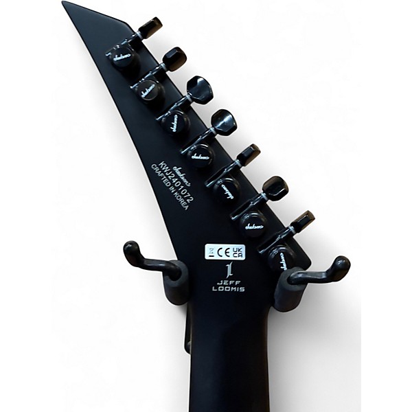 Used Jackson JEFF LOOMIS SL7 HT MATTE BLACK Solid Body Electric Guitar