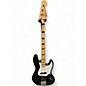 Used Fender Geddy Lee Signature Jazz Bass Black and White Electric Bass Guitar thumbnail