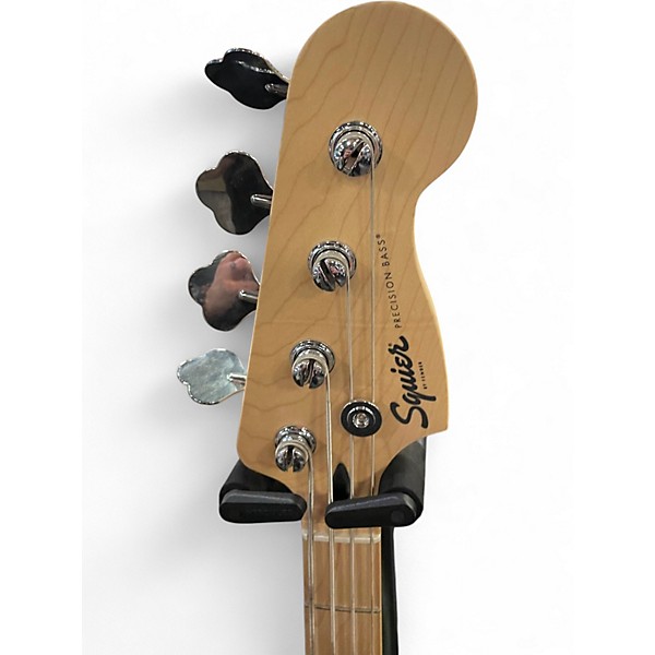 Used Squier Precision Bass Seafoam Green Electric Bass Guitar