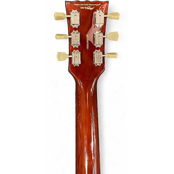 Used Vintage VSA500 Walnut Hollow Body Electric Guitar