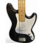 Used Squier Bronco Black Electric Bass Guitar