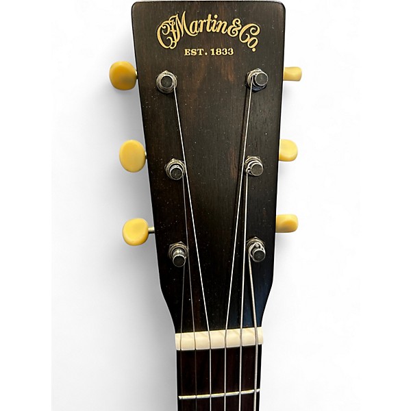 Used Martin 00017SM Left Handed Whiskey Sunset Acoustic Guitar