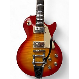 Used Epiphone Les Paul Joe Bonamassa With added Bigsby Cherry Sunburst Solid Body Electric Guitar