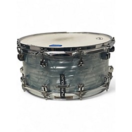 Used Gms Drum Co. 14in SNARE  SKY BLUE PEARL  Drum