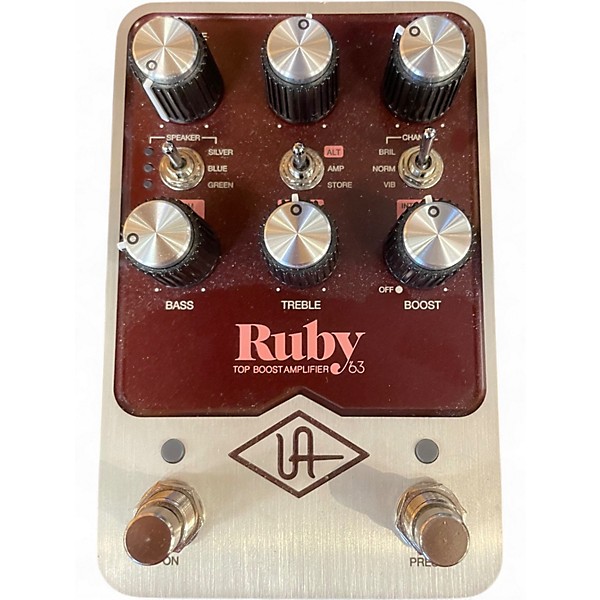 Used Universal Audio Ruby Effect Pedal