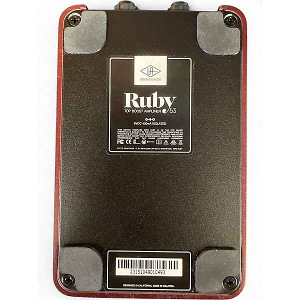 Used Universal Audio Ruby Effect Pedal