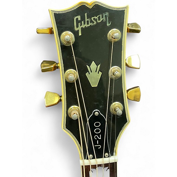 Vintage 1977 Gibson SJ200 Natural Acoustic Guitar