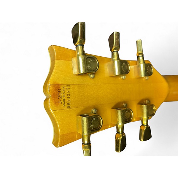 Vintage 1977 Gibson SJ200 Natural Acoustic Guitar