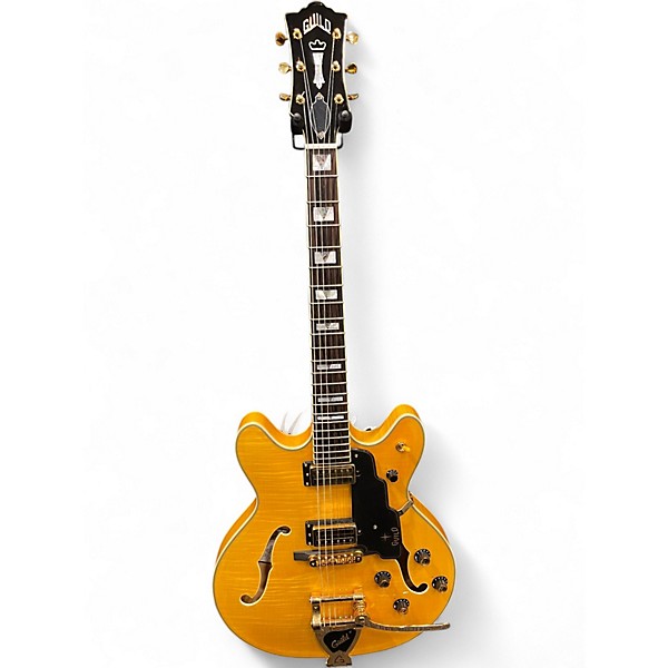 Used Guild Starfire VI Natural Hollow Body Electric Guitar