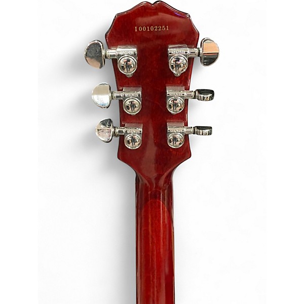 Used Epiphone Les Paul Standard Cherry Sunburst Solid Body Electric Guitar