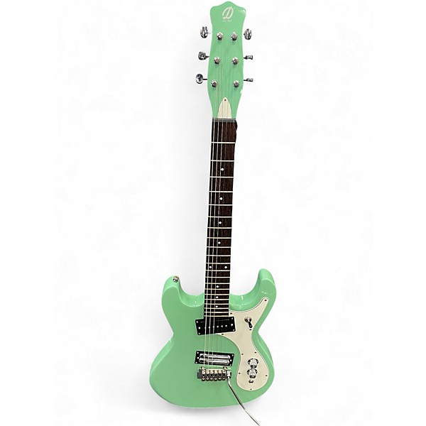 Used Danelectro 64XT Seafoam Green Solid Body Electric Guitar