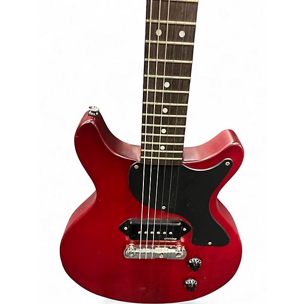 Used Vintage V130 Cherry Solid Body Electric Guitar