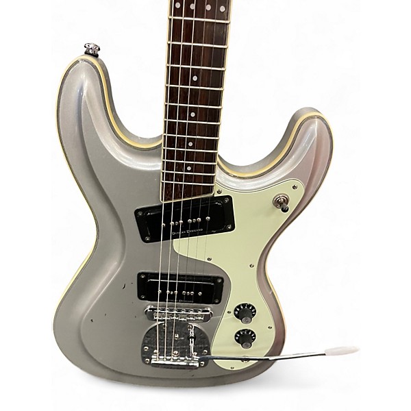 Used Wilson Brothers The Ventures VM-110 Silver Solid Body Electric Guitar