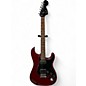 Used Fender Blacktop Stratocaster HH Candy Apple Red Solid Body Electric Guitar thumbnail