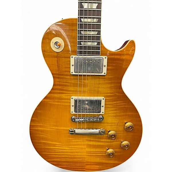 Used Gibson '58 Les Paul Standard Custom Shop Lemonburst Solid Body Electric Guitar