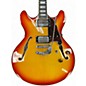 Used D'Angelico DAPCDCXTITBCS Sunburst Hollow Body Electric Guitar