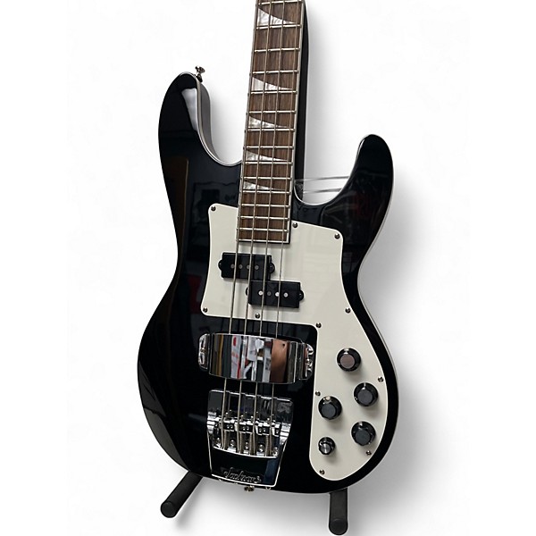 Used Jackson X Series Concert Bass Black Electric Bass Guitar