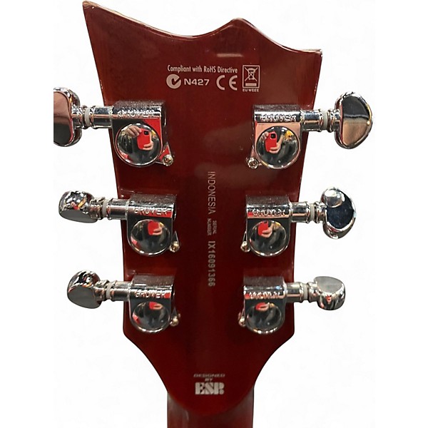 Used ESP LTD EC256 Pink Solid Body Electric Guitar