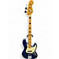 Used Fender American Ultra Jazz Bass Cobra Blue Electric Bass Guitar thumbnail