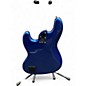 Used Fender American Ultra Jazz Bass Cobra Blue Electric Bass Guitar