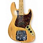 Vintage 1972 Fender Jazz Bass Refinished Natural Electric Bass Guitar