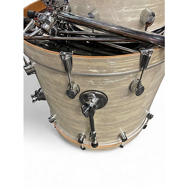 Used PDP by DW 4 Piece 4 PIECE CX SERIES Vintage White Drum Kit
