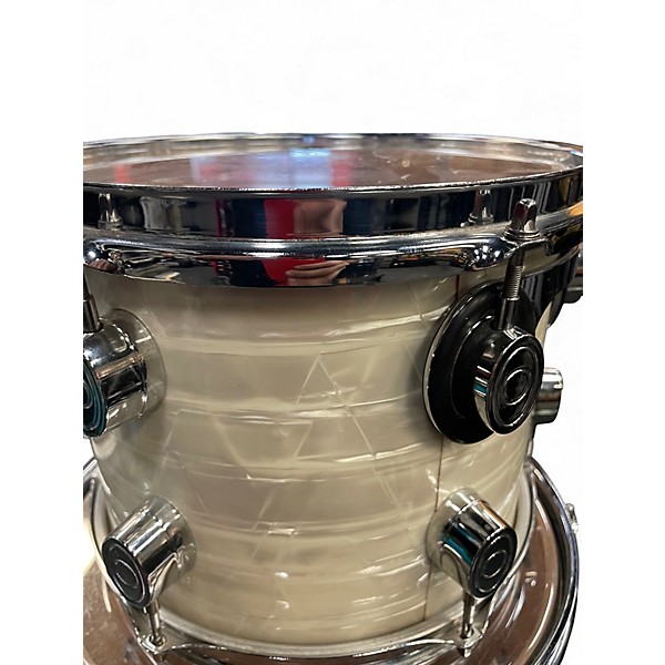 Used PDP by DW 4 Piece 4 PIECE CX SERIES Vintage White Drum Kit