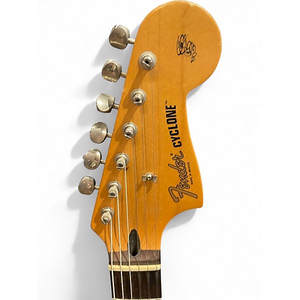 Used Fender CYCLONE Candy Apple Red Solid Body Electric Guitar